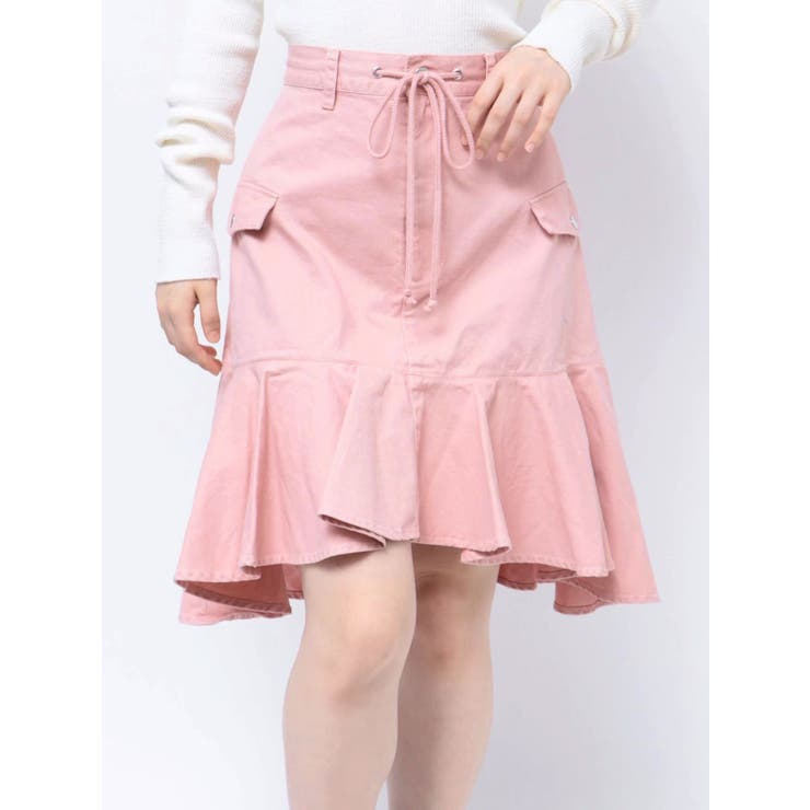 アシメヘムミドルスカート | jouetie | 詳細画像35 