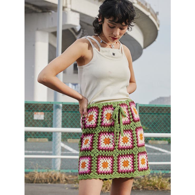 クロシェミニスカート | jouetie | 詳細画像11 