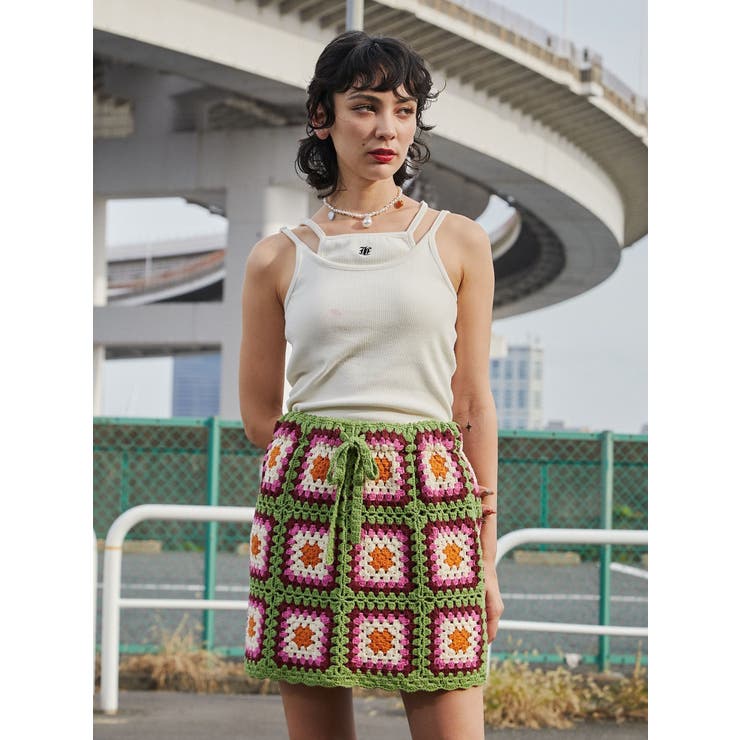 クロシェミニスカート | jouetie | 詳細画像9 