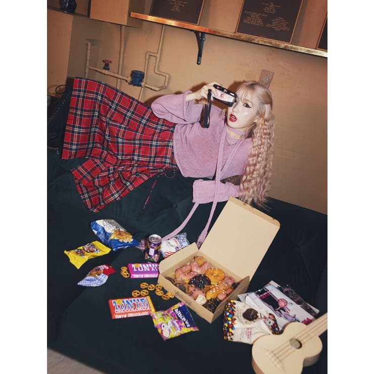 ニーレングスラッププリーツスカート | jouetie | 詳細画像21