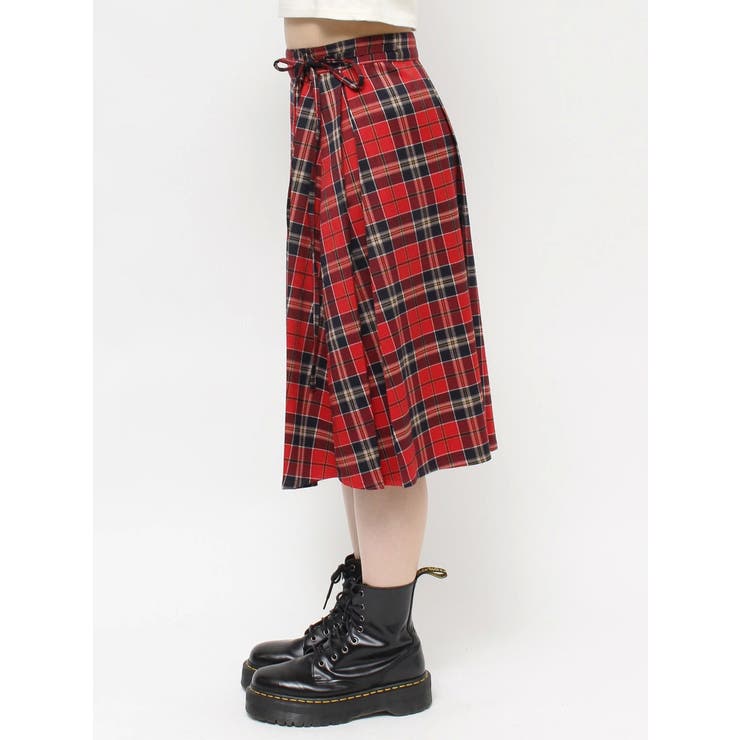 ニーレングスラッププリーツスカート | jouetie | 詳細画像24