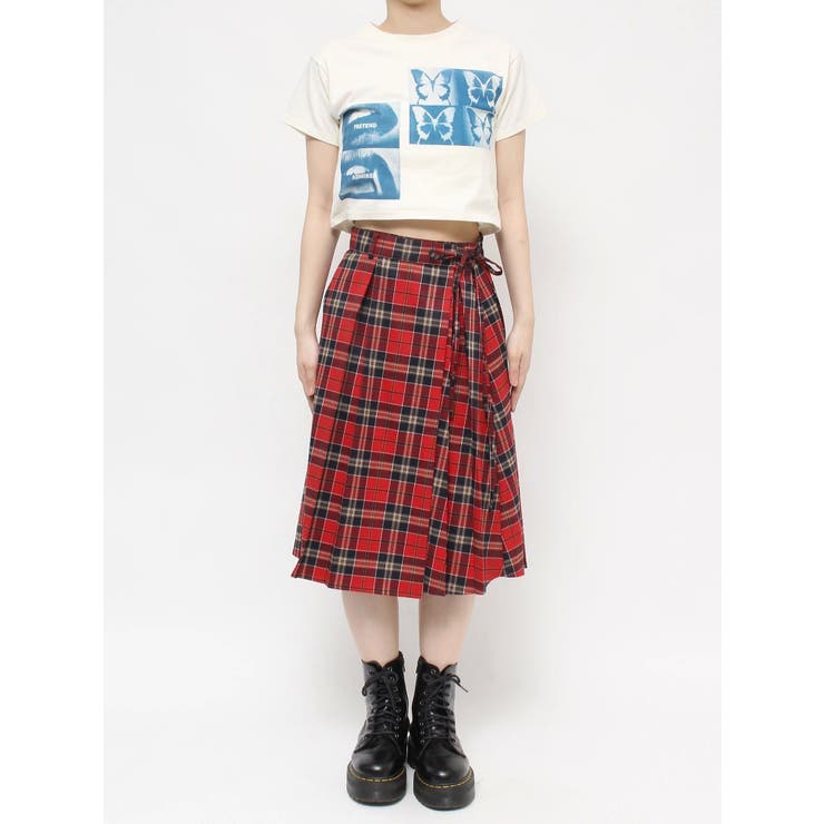 ニーレングスラッププリーツスカート | jouetie | 詳細画像29