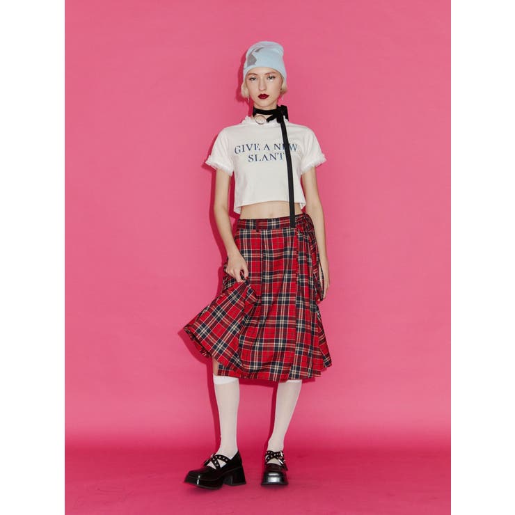 ニーレングスラッププリーツスカート | jouetie | 詳細画像8