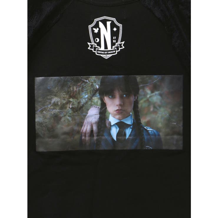 レースドッキングラグランTシャツ【コラボ】 | jouetie | 詳細画像30 