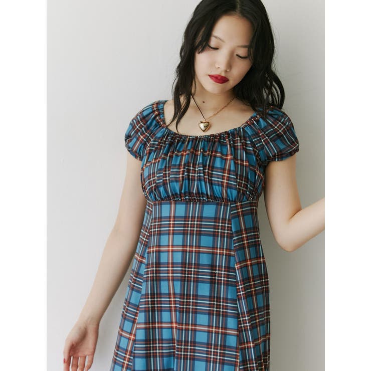 フレンチスリーブカットワンピース[品番：MKSW0057740]｜jouetie