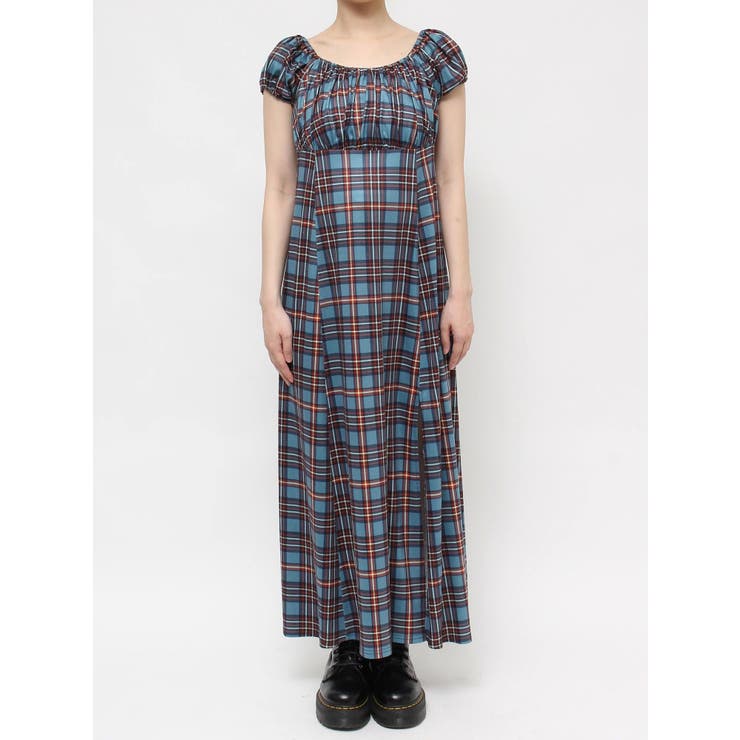 フレンチスリーブカットワンピース[品番：MKSW0057740]｜jouetie