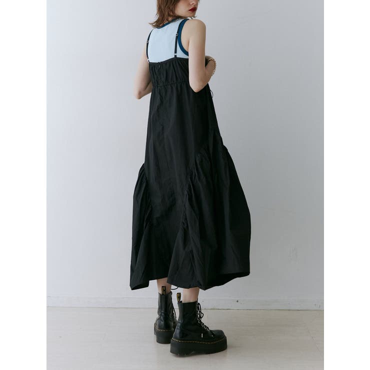 ギャザーキャミワンピース[品番：MKSW0057284]｜jouetie