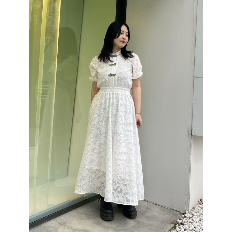 フレアチャイナワンピース[品番：MKSW0058716]｜jouetie（ジュエティ