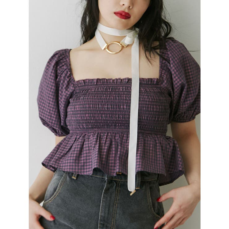 【タイムセール】MARELLA♡コットンシルクブラウス♡パープル タイムセール】MARELLA♡コットンシルクブラウス♡パープル