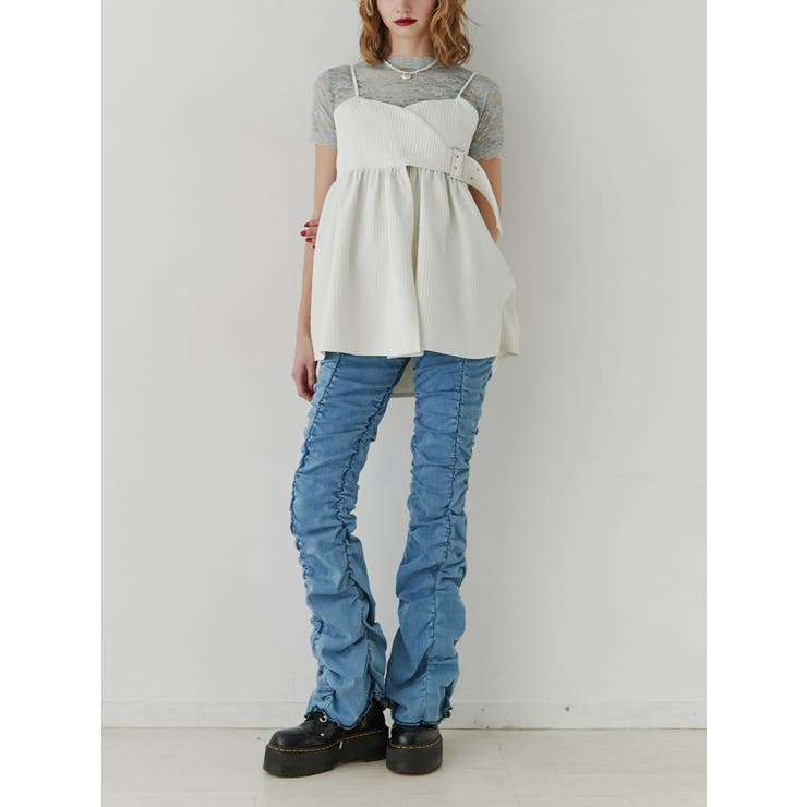 ベルトチュニックビスチェ | jouetie | 詳細画像11 