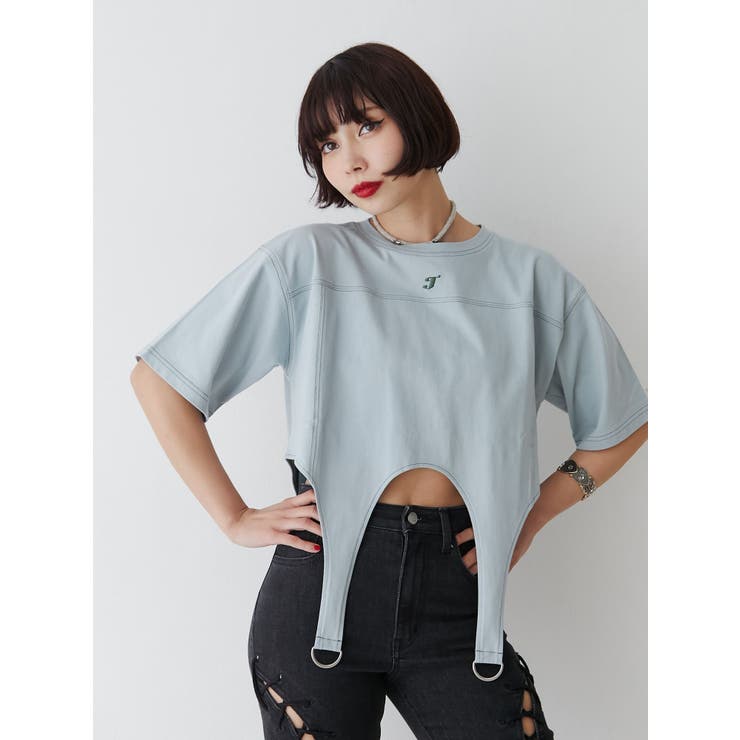 ガーターTシャツ | jouetie | 詳細画像12 