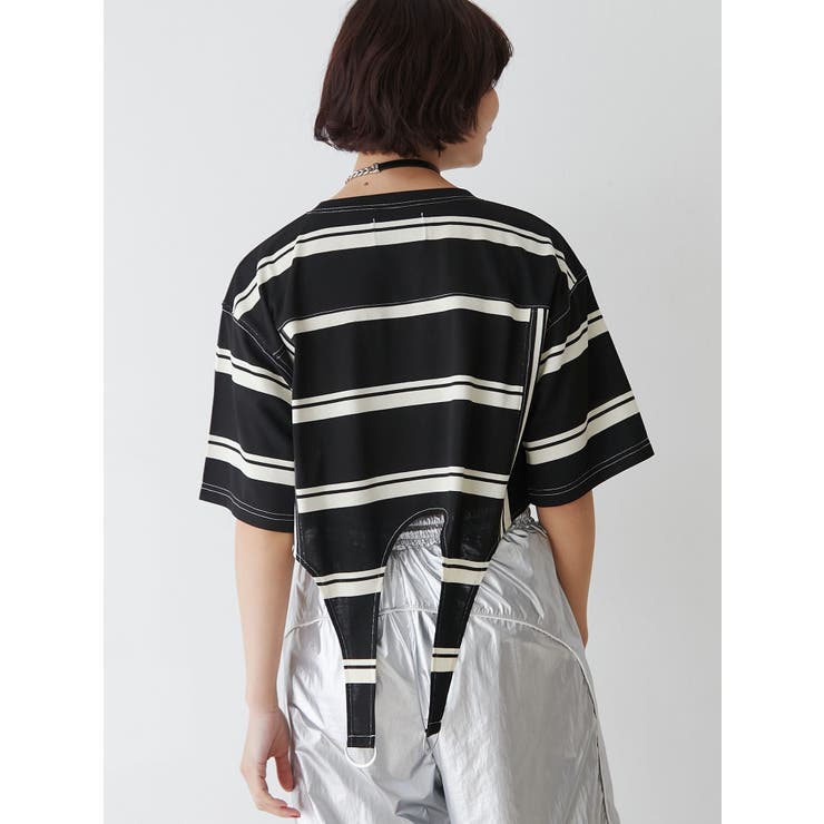 ガーターTシャツ[品番：MKSW0058214]｜jouetie（ジュエティ）の