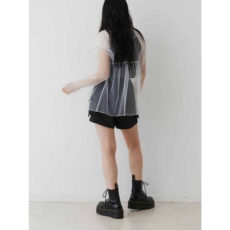 サテンキックパンツ | jouetie | 詳細画像10 