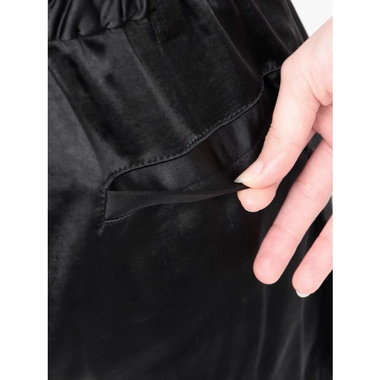 サテンキックパンツ | jouetie | 詳細画像18 