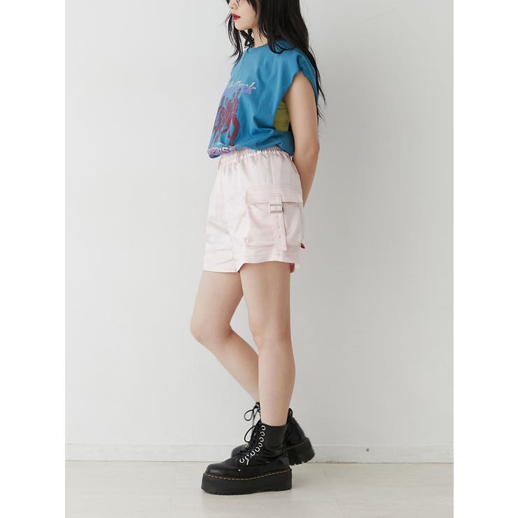 サテンキックパンツ | jouetie | 詳細画像5 