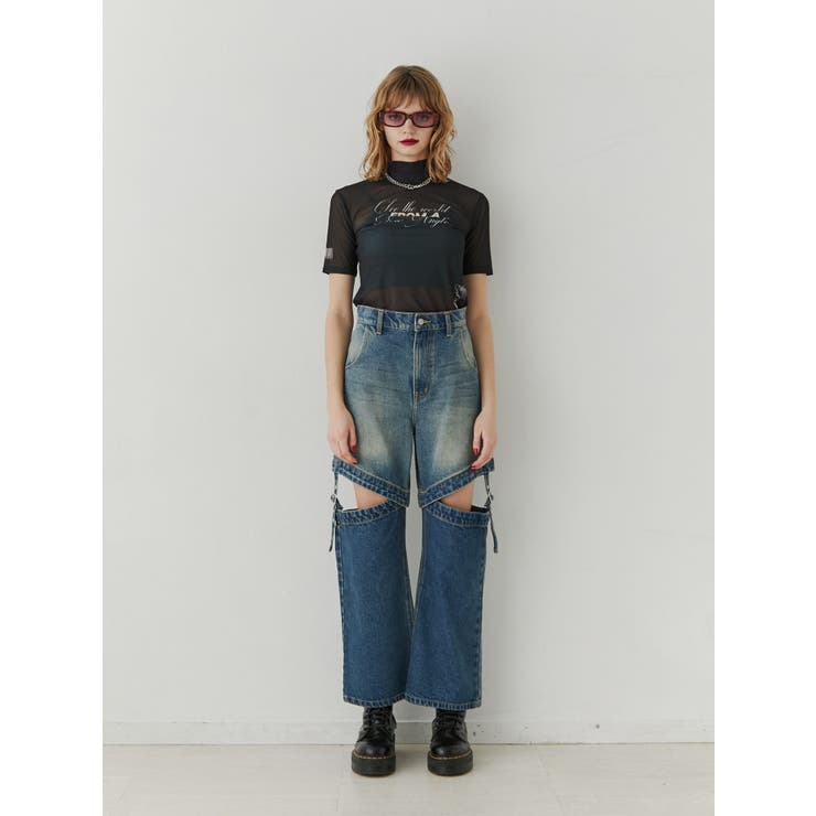 ハーフスリーブタトゥーシアートップス | jouetie | 詳細画像13 