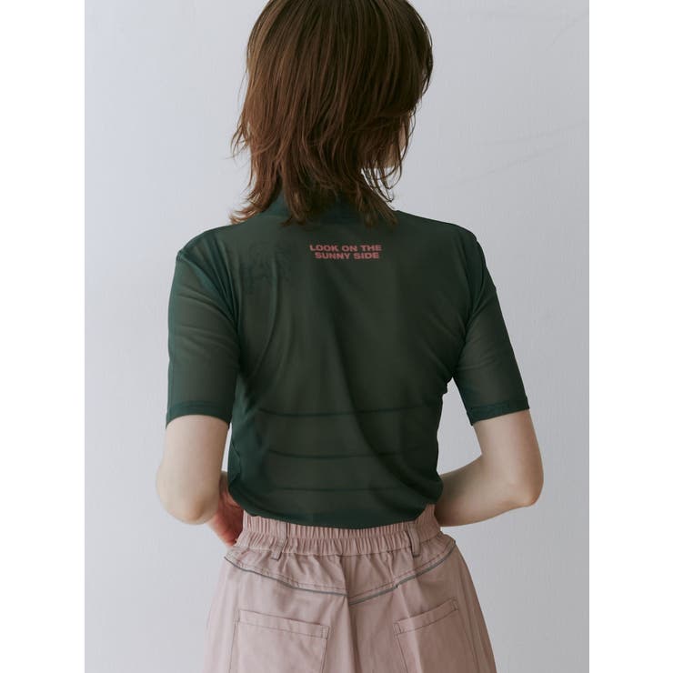 ハーフスリーブタトゥーシアートップス | jouetie | 詳細画像2 