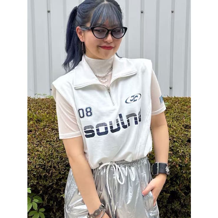 ハーフスリーブタトゥーシアートップス | jouetie | 詳細画像23 