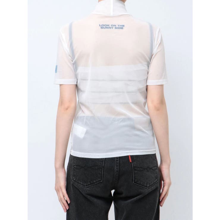 ハーフスリーブタトゥーシアートップス | jouetie | 詳細画像27 