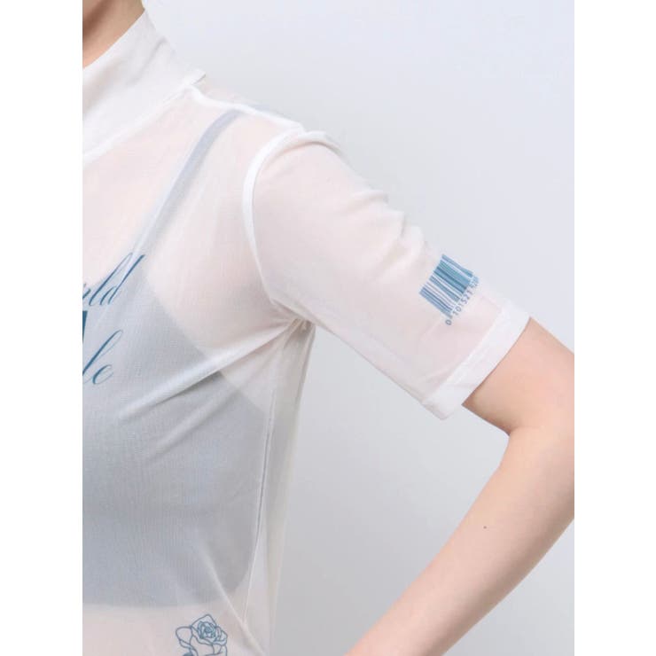 ハーフスリーブタトゥーシアートップス | jouetie | 詳細画像29 