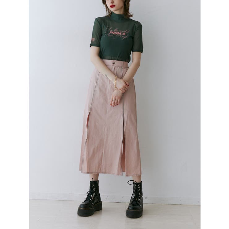 ハーフスリーブタトゥーシアートップス | jouetie | 詳細画像6 