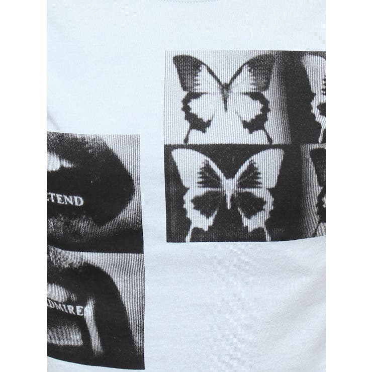 ネガフォトクロップドTシャツ | jouetie | 詳細画像33 