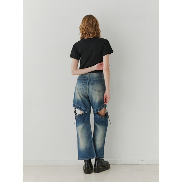 ネガフォトクロップドTシャツ | jouetie | 詳細画像9 