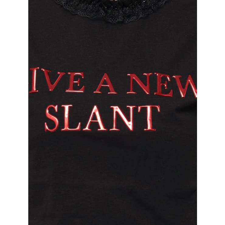 メタルロゴレースフィットTシャツ | jouetie | 詳細画像26 