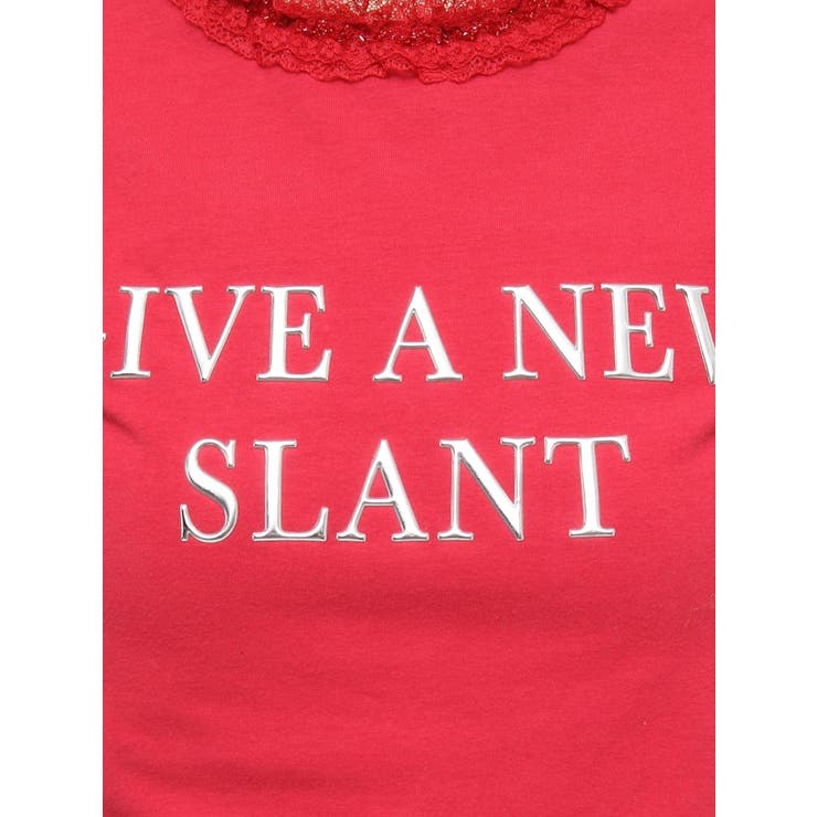 メタルロゴレースフィットTシャツ | jouetie | 詳細画像47 