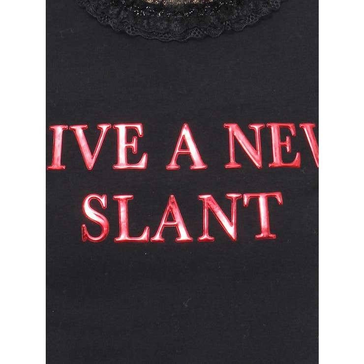 メタルロゴレースフィットTシャツ | jouetie | 詳細画像48 