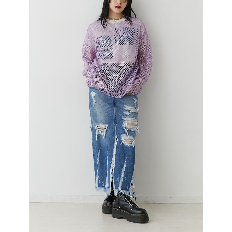 Eponym メッシュトップス メッシュニットトップス｜J'aDoRe JUN ONLINE OUTLET