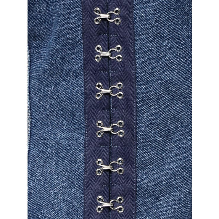 コルセットライクデニムビスチェ | jouetie | 詳細画像15 