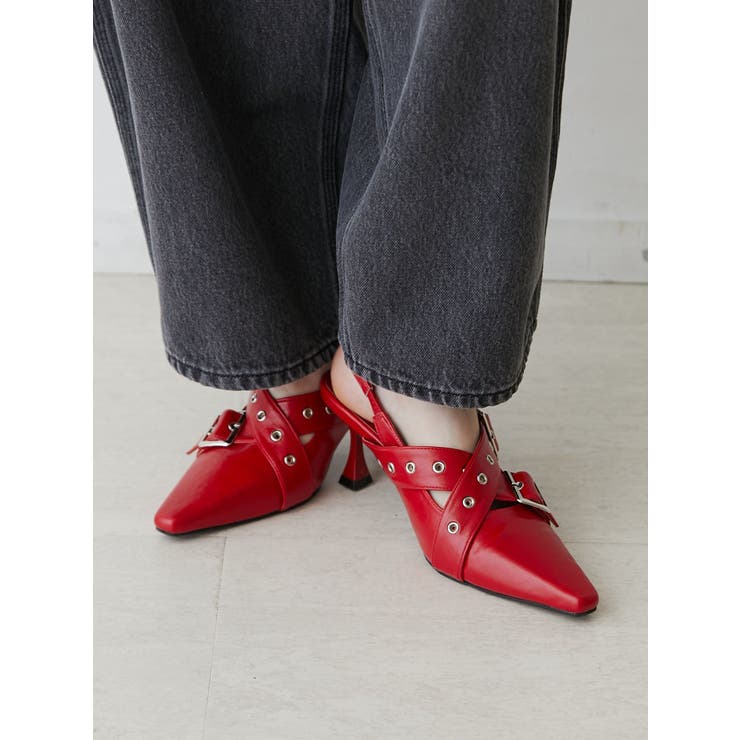 ハトメベルトパンプス | jouetie | 詳細画像8 