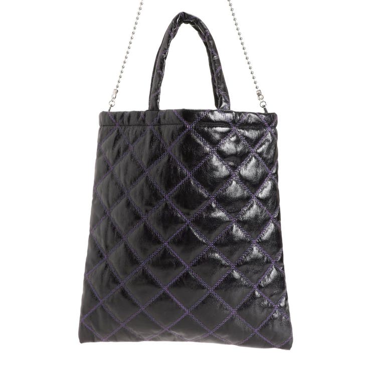 メタリックキルティングトートバッグ メタリックキルティングトートBAG[品番：MKSW0058320]｜jouetie