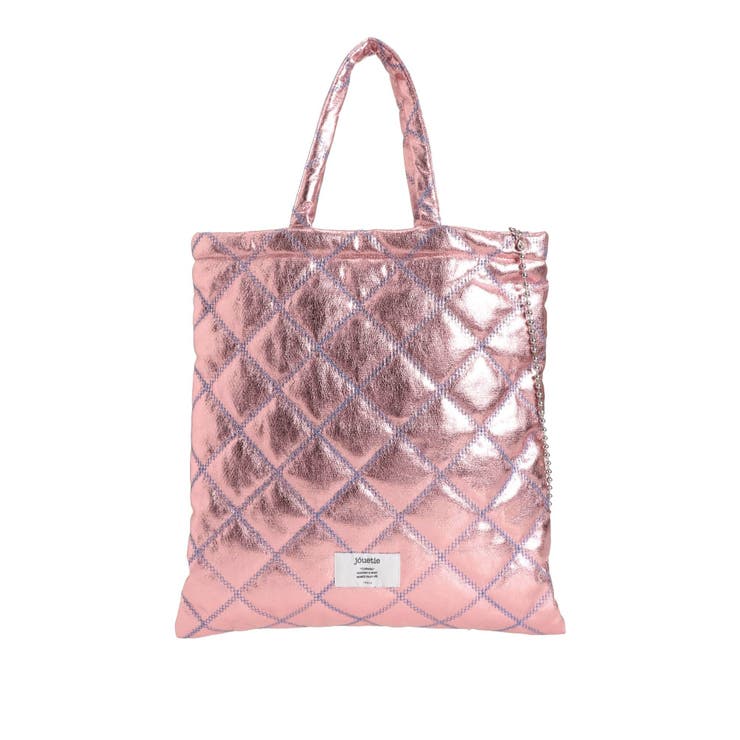 割引価格 メタリックキルティングトートBAG[品番：MKSW0058320]｜jouetie バッグ
