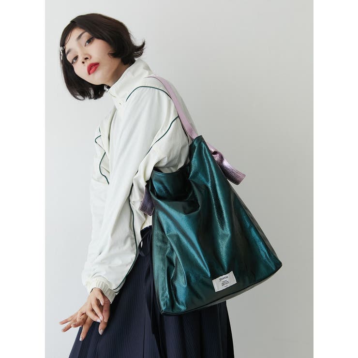 バイカラートートBAG[品番：MKSW0059562]｜jouetie（ジュエティ 