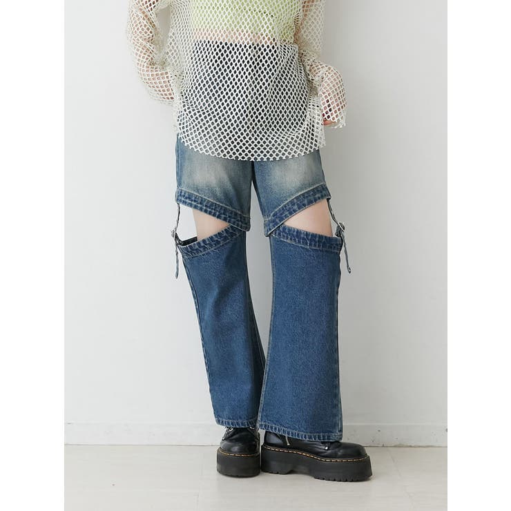 マルチWAYデニム[品番：MKSW0059341]｜jouetie（ジュエティ）の