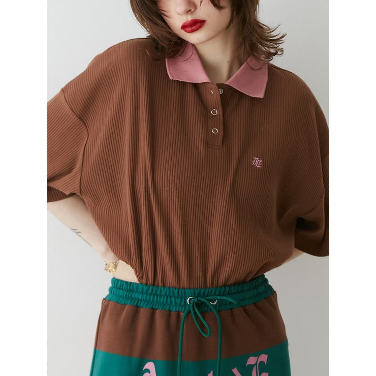 ボディースーツポロトップス | jouetie | 詳細画像10 