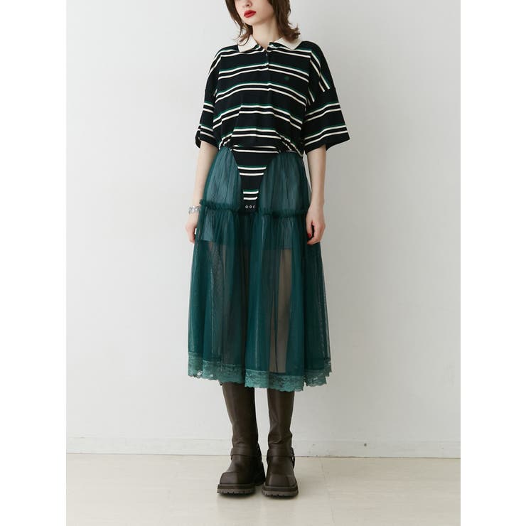 ボディースーツポロトップス | jouetie | 詳細画像2 