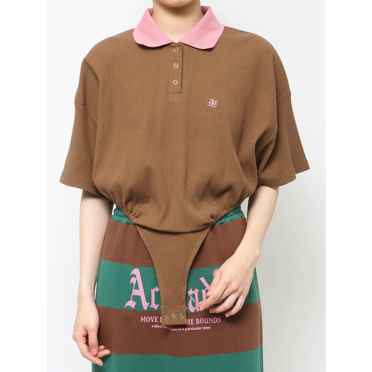 ボディースーツポロトップス | jouetie | 詳細画像28 