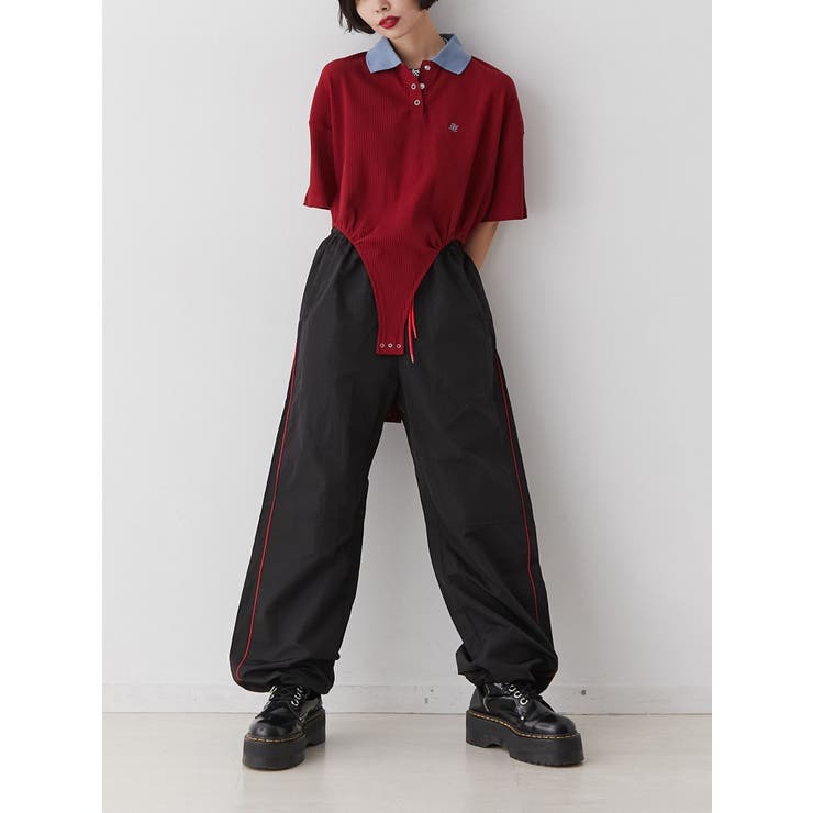 ボディースーツポロトップス | jouetie | 詳細画像5 