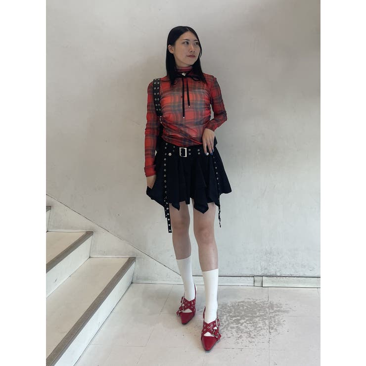 未使用美品タグ付き☆chestyチューリップ柄トップス - メルカリ