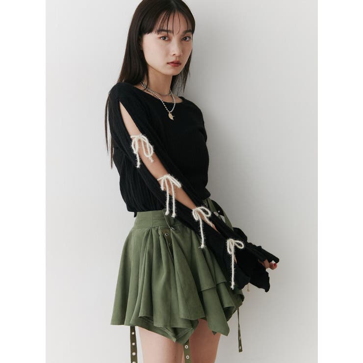 ラメリボンニットトップス | jouetie | 詳細画像14