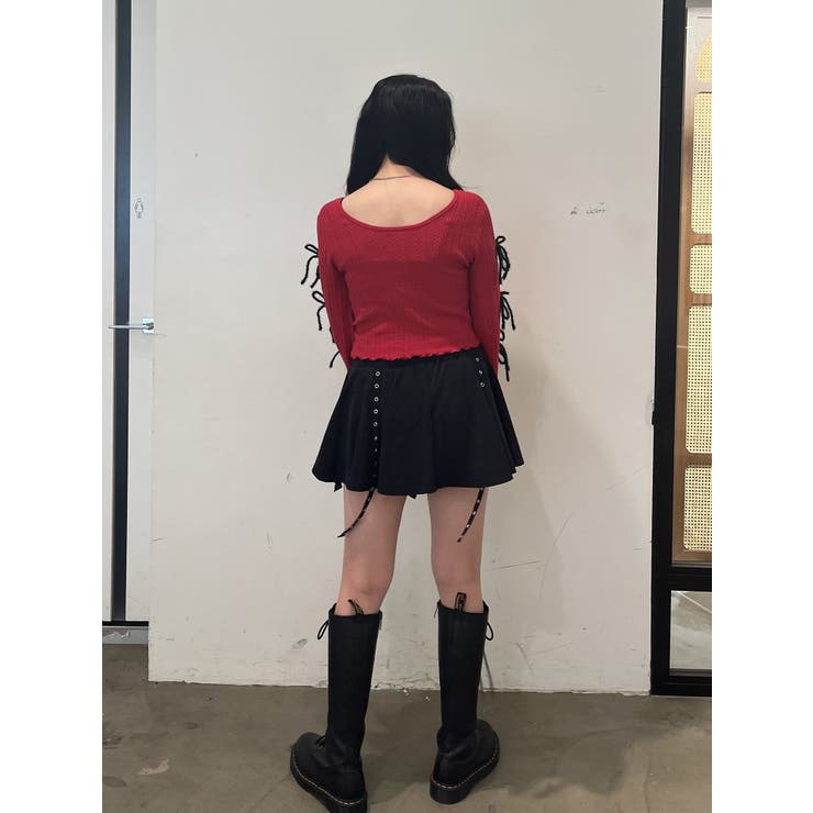 ラメリボンニットトップス | jouetie | 詳細画像28