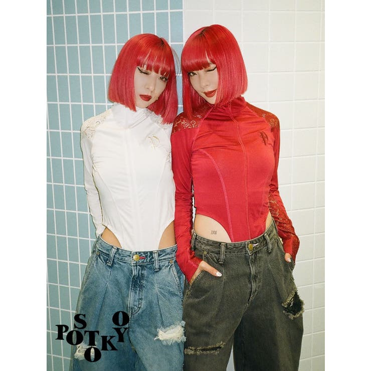 Something ×PosTokyo Race Combination Something ×PosTokyo】Race Combination[品番：MKSW0060841]｜jouetie
