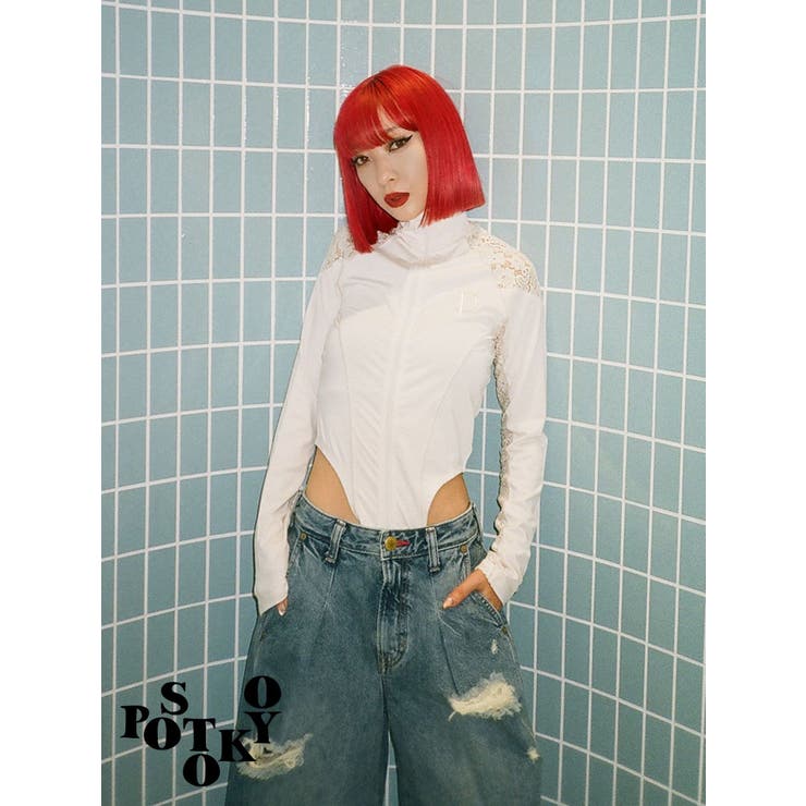 Something ×PosTokyo】Race Combination[品番：MKSW0060841]｜jouetie