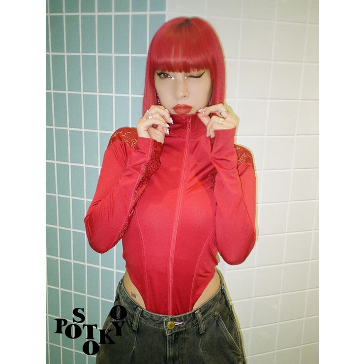 Something ×PosTokyo】Race Combination[品番：MKSW0060841]｜jouetie