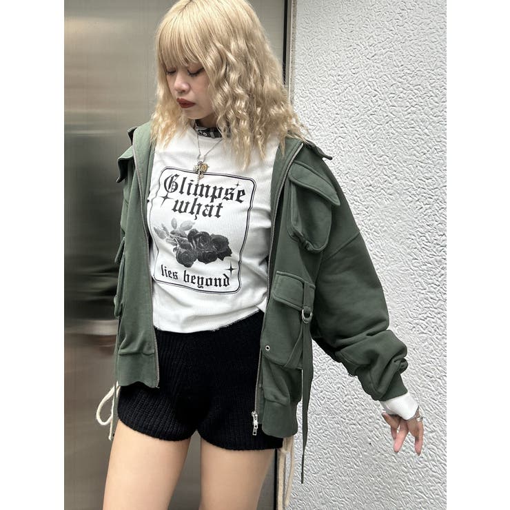ポケットデザインZIPフーディー[品番：MKSW0059891]｜jouetie（ジュエティ ）のレディースファッション通販｜SHOPLIST（ショップリスト）