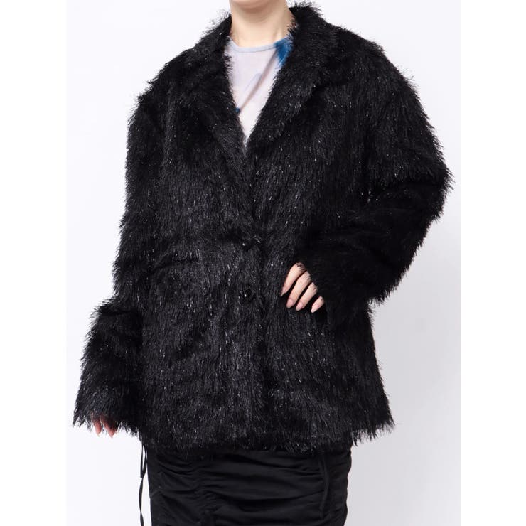 フリンジジャガードジャケット【セットアップ対応】 | jouetie | 詳細画像31 