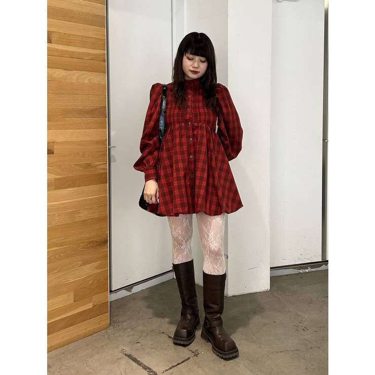 バルーンチュニックワンピース【WEB限定カラー】[品番